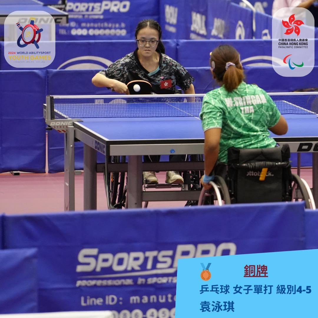 港队勇夺世界展能青年运动会5面奖牌