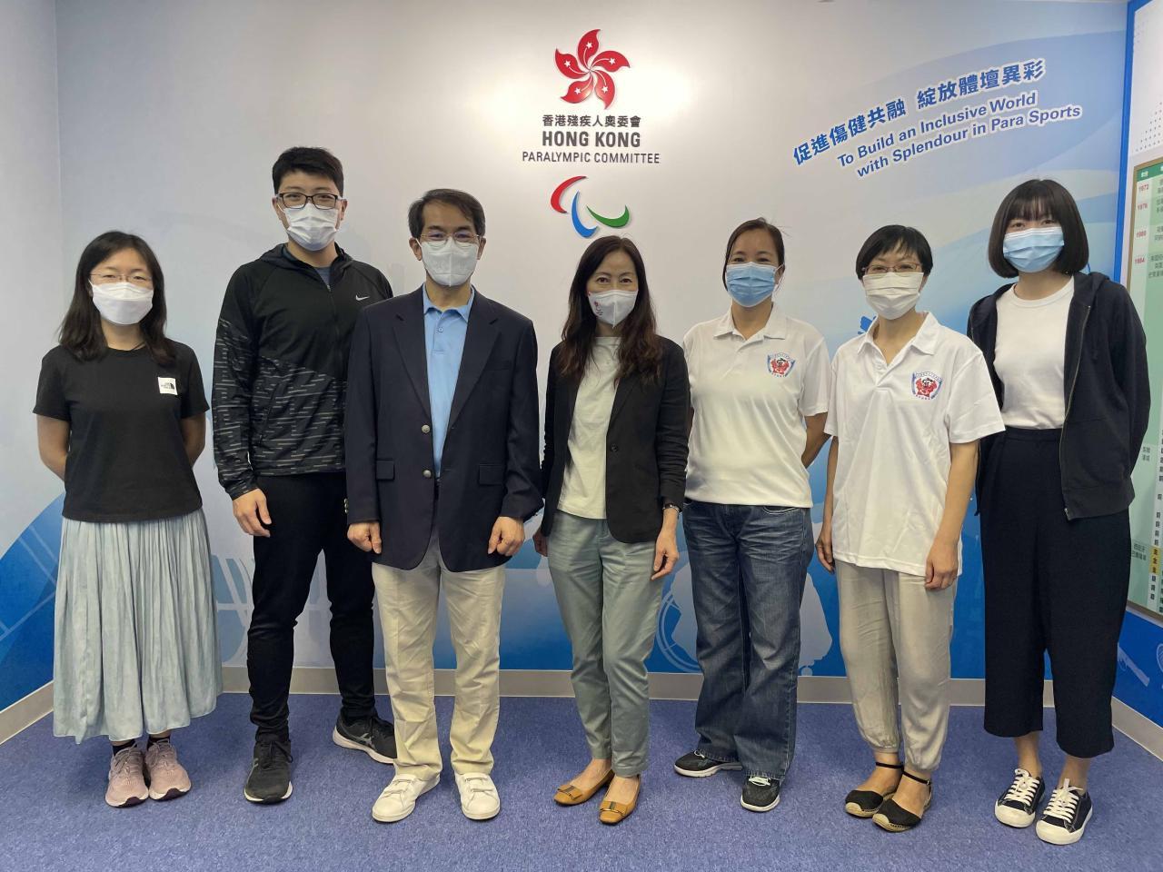 The Karatedo Federation of Hong Kong, China visited our office