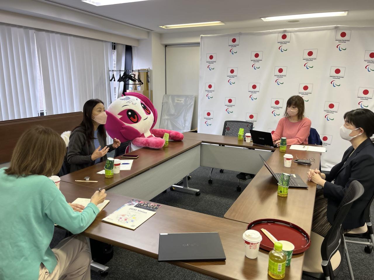 HKPC Executive Director visited Japanese Paralympic Committee