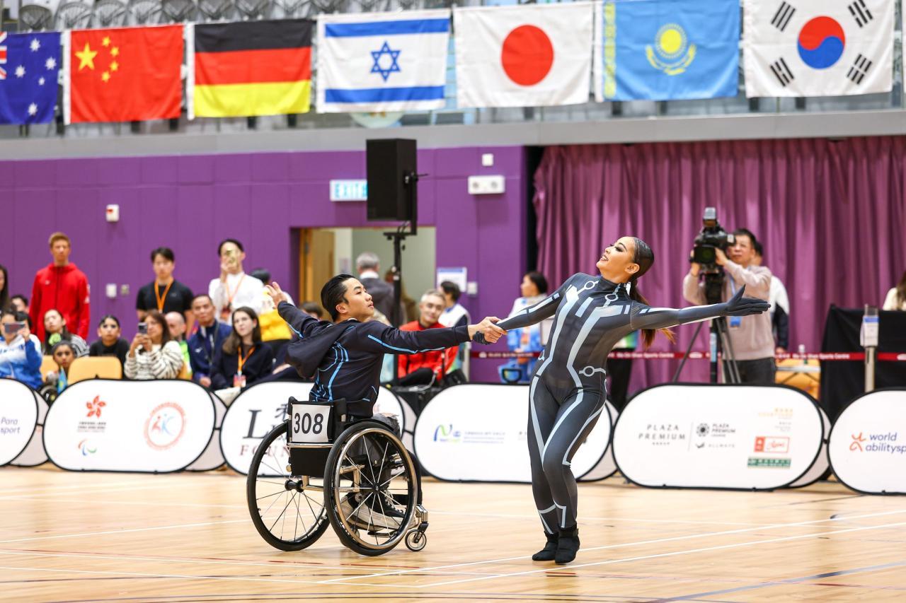 香港2025 輪椅體育舞蹈運動國際賽 港隊主場奪1 金5 銀3 銅