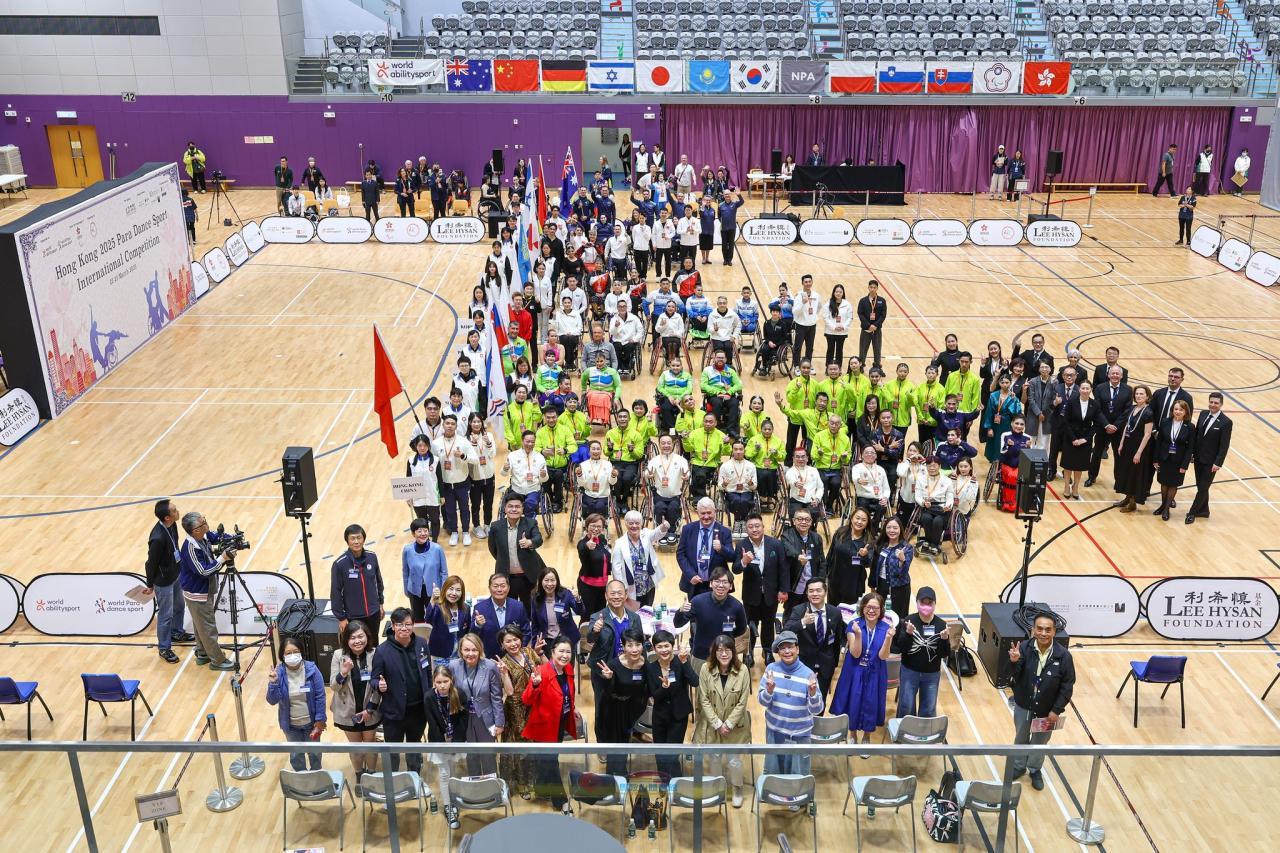 香港2025 輪椅體育舞蹈運動國際賽 港隊主場奪1 金5 銀3 銅
