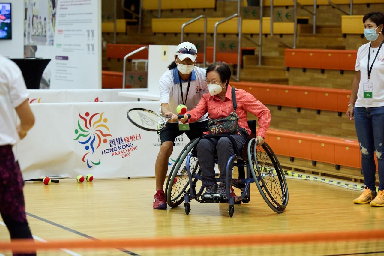 wheelchair fencing, wheelchair tennis and bowling