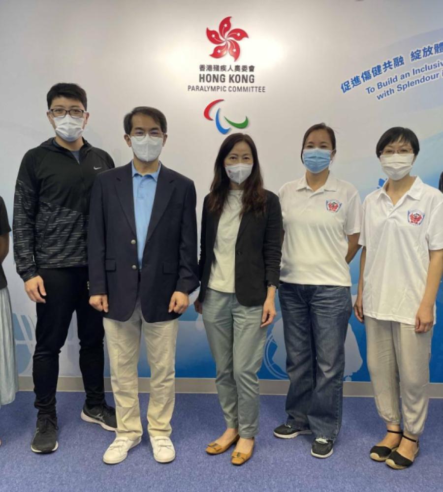 The Karatedo Federation of Hong Kong, China visited our office